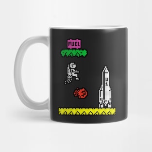 8 bit JetPac Mug